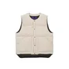 Gilet da uomo firmati di lusso 2023TN e piumino da donna in velluto a coste Purple Label TN3908 5FFS