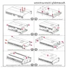 Freeshipping för Raspberry Pi 3 Aluminiumlegering Metallskal med fläktkompatibel hallon 2/RPI B bra värmeavbrott bostad enclosu gvxi