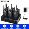 Другие спортивные товары Retevis 6 шт. RT668 Walkie Talkie Long Range PMR4 WalkieTalkies PTT Прочная перезаряжаемая радиостанция для строительной площадки Factory 231110