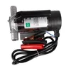 Bomba elétrica automática de transferência de combustível, 50l/min, 12v/24v/220v, para bombear óleo/diesel/querosene/água, pequeno reabastecimento automático 12 v tcmbx