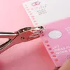 Clamp School Office Metal Single Hole Punch Handpaper Scraper Material 230410