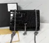 KATE ENVELOPE bag designer tassel leather handbag chain Shoulder bags LOULOU Y-shaped women Mirror quality leather crossbody messenger wallet lady dhgate Sacoche