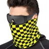 Scarves Yellow And Black Bandana Neckerchief For Hiking Women Men Wrap Scarf Neck Headband Warmer