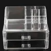 Bärbar transparent makeup Organizer Storage Box Akryl Make Up Organizer Cosmetic Makeup Storage Drawers Christmas235h