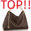 Totes TOP. M40249 ARTSY MM Lady Designer Handbag Purse Shoulder Hobo Top Handle Satchel Clutch Tote Bag Pochette Accessoires