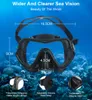 Máscaras de buceo JSJM Professional Snorkel Máscara de buceo y Snorkels Gafas Gafas Buceo Natación Tubo Set Snorkel Máscara Adulto Unisex 230411