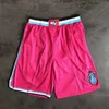 Miami''heat''men Throwback Basketball Shorts Pocket Pant i15n#