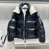 Lun 2023Giubbotti moda uomo nuovo piumino invernale plus size Parka addensare cappotto caldo uomo stand tinta unita casual Parka regalo di Natale