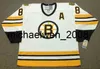 Weng 8 Cam Neely Gary Dornhoefer 9 Johnny Bucyk 10 Carol Vadnais 11 Steve Kasper Custom Hockey Jerseys S-5XL