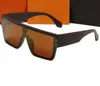 2023 vacances luxe mode lunettes de soleil pour hommes femmes noir cadre argent miroir fleur lettre lentille conduite marque lunettes de soleil sports de plein air lunettes avec boîte