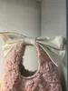 Omuz çantaları sevimli 2023 Sonbahar/Kış Yeni Pembe Yumuşak Sevimli Kızlar Büyük Kapasite Crossbody Bagcatlin_fashion_bags