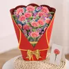 Cartes de vœux PopUp Flower Flora 3D pour l'anniversaire de la fête des mères, l'obtention du diplôme, l'anniversaire de mariage, la sympathie 230411