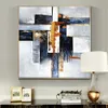 Paintings Abstract Geometric 100% Hand Painted Oil Painting On Canvas Wall Art Paintings Vintage Minimalist Poster Art Modern Home Decor 231110