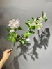 Fleurs décoratives branche unique de thym artificiel faux sept parfum de montagne Lixiang décoration de maison et de salon ou