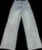Женские дизайнерские джинсы Xiao Xiang Tian Si Летние тонкие европейские модные бренды Маленькие высокие легкие роскошные широкие брюки с высокой талией B4FB