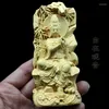 Pendentif Colliers Vente Directe Buis Créatif Bouddha Guidon Guanyin En Bois Marque Multi-style