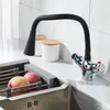 Grifos de cocina Grifo termostático de cocina con acabado cromado de latón de alta calidad Mezclador de temperatura constante el lavabo 230411