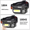 Head lamps mini Sensor XPE&COB LED Headlamp USB Rechargeable Camping Head lamp Fishing headlight flashlight torch Portable Light P230411