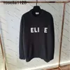 Designer Sweater Man Woman Knit Crow Neck Womens Fashion brand leather Letter Black Long Sleeve Clothes Pullover Oversized white mens sweater