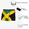 Cuecas masculinas novidade bandeira jamaicana roupa interior patriotismo boxer briefs shorts macios calcinha