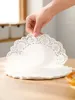 Table Mats Oil-absorbing Paper Food Special Kitchen Fried Barbecue Baking Pad Plate Oven Oil-separating Circular