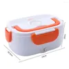 Dinnerware Sets 110V 220V Bento Boxes Heat Preservation Portable Electric Lunch Box Grade PP Convenient Gadgets For Household Office