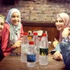 4 PC Gift Wrap 1020pcs Eid Mubarak Bottle Bottles Wrapper adesivos adesivos Muslim Islâmico Festival Decorações DIY Ramadan Kareem Decor Z0411