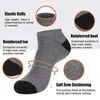 Men's Socks Women Crew Breathable Unisex Jogging 12 Pairs Of Soft Color Matching Low-cut With High Elasticity Anti-slip