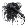 Volwassen speelgoed fetisj zwart rood pu lederen zweep flogger handgreep spanking peddel knout flirt bdsm game erotische seks voor vrouwelijke paren 230411