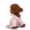 Vêtements pour chiens Petit chien Vêtements Manteau Pet Chiot Pyjamas Noir Rose Filles Caniche Bichon Teddy Vêtements Noël Coton Garçon Bldog Softfeeli Dhgmz