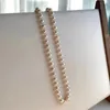 Pendant Necklaces Top Quality Elegance Natural Freshwater Pearl Choker Necklace Women Jewelry Punk Designer Runway Rare Gown Boho Japan