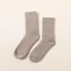 Men's Socks Basketball Sports For Men Solid Color 30% Wool In Winter Thickened Warm Thick Thread Towel Cotton