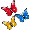Gartendekorationen, 3D-dekorative Schmetterlinge, Hofdekoration, ausgehöhlter Schmetterling, große Wandkunst, Zaunskulptur, Ornament