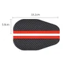 New 2PCS Car Rearview Mirror Rain Eyebrow Visor Carbon Fiber Car Rearview Side Snow Sun Visor Rain Cover Car Mirror Accessories