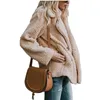 Damesjassen Herfst Winter Teddy Jas Dames Nepbont Vrouwelijke oversized jas Dames Bovenkleding Overjas Dikke warme pluche jassen 231110