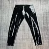 Designer da uomo Jeantrousers Uomo Ricamo Patchwork Strappato per tendenza Pantaloni da motociclista di marca Uomo Skinny17colore29-40