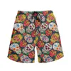 Herenshorts Samoa Design Mode Ademend Geborduurd Reizen Strand Hardlopen Fitnesstraining Zomer 2023