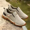 Wandelschoenen buiten voor mannen Non-slip slip-on loafers Lichte training Sneakers Walking trekking schoenen Big Size 39-46