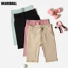 Yoga -outfit Wareball naadloze fitness dames shorts hoge taille training hip push -up hardloop sport gym leggings 230411