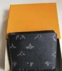 Portfele designerskie skórzane luksusowe mężczyźni krótki portfel dla kobiet mężczyzn torebki z monety torebki z pudełkiem 159