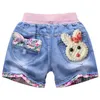 Shorts filles Denim adolescents été dentelle pantalons courts enfants vêtements de plage enfants s pour adolescent 230411