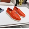 Heren Loafers platte hakken kleding schoenen ontwerper vrouwen zomer slip-on metalen gesp leer lederen mode casual flats schoen