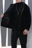 Giubbotti da uomo 2023 Inverno Moda uomo Casual Versione coreana Pelliccia Un corto con giacca in agnello di cashmere per uomo Double Face Wear
