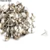 Other Office School Supplies 80 Silver Toned Softwood Board Po Sales Thumb Pins 230410