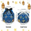 Geschenkverpackung P82E 24-teilige Ramadan-Taschen und Geschenkbänder Giebelboxen 6,88 x 5 3,5 Zoll
