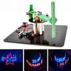 Freeshipping DIY Biaxial 3D Roterende LED Kit POV Solderen Training Kit Module Cechu
