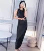 2023新しいIssey Pleated Neeveless Long Skirt11