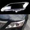 Tampa do farol de reposição de carro para Toyota Camry 2012 2013 2014 faróis transparentes luminos