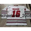 Weng 123001rare Hockey Jersey Heren Jeugd dames Vintage MASS Cale Makar Maat S-5XL aangepaste naam of nummer