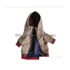 Vêtements de chien de compagnie en plein air Modèle classique Mode Harnais réglables Manteau Mignon Teddy Sweats à capuche Costume Petit collier Accesseur Drop Livraison Dhizx